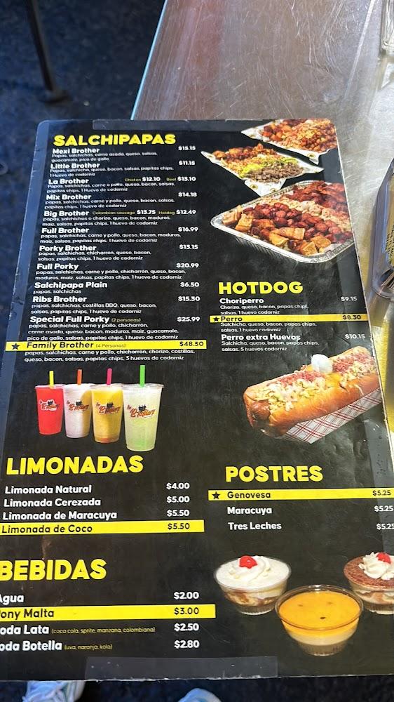 Los Brothers Food Truck Menu image 1