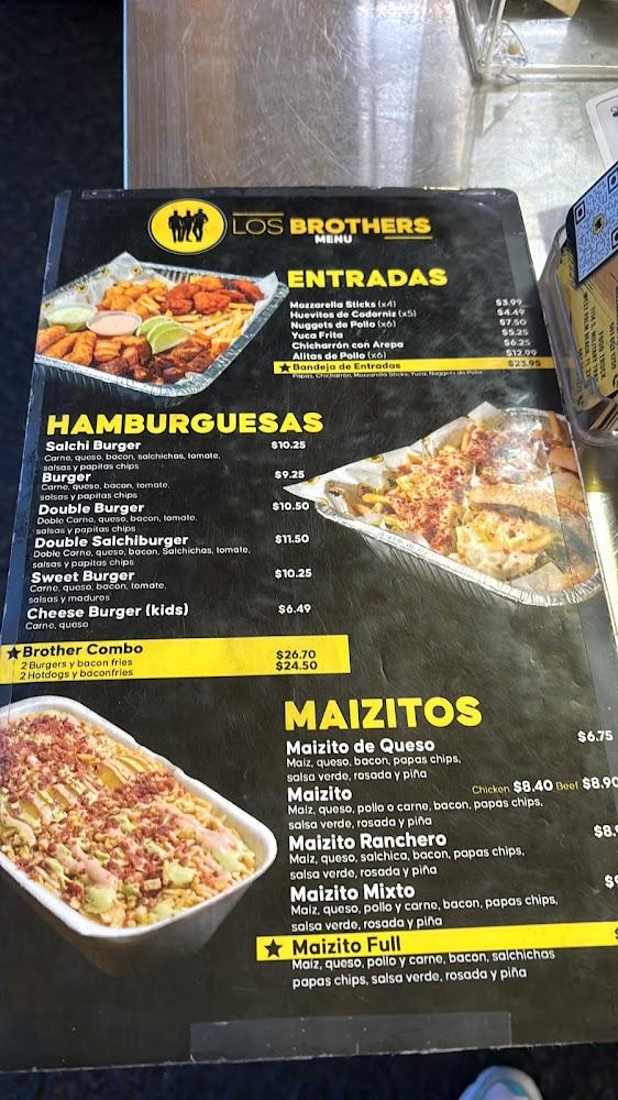 Los Brothers Food Truck Menu image 2